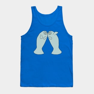 Hello from Manatees! Tank Top